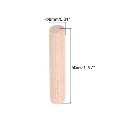 Taca de fusta de 8x50 mm